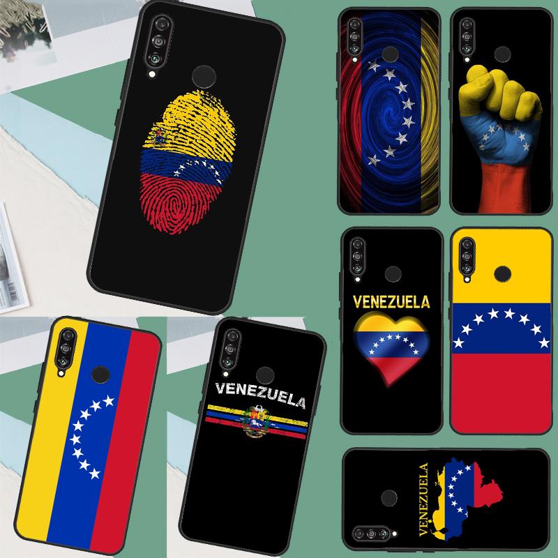 Flag of Venezuela For Huawei Nova 12i 10 9 SE 5T 12s 11i Y91 Y90 Y60 Y70 Y72 Y61 P20 P30 P40 Lite P60 Pro Case