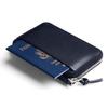 Bellroy Folio Wallet, a compact bifold leather wallet and clutch bag that holds cards, bills, coins, and everyday essentials - Navy