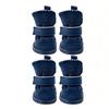 4PCS/SET Thickened Pet Snow Boots Warm Dog Cotton Shoes Dog Footwear Winter Dog Snow Boots  Winter