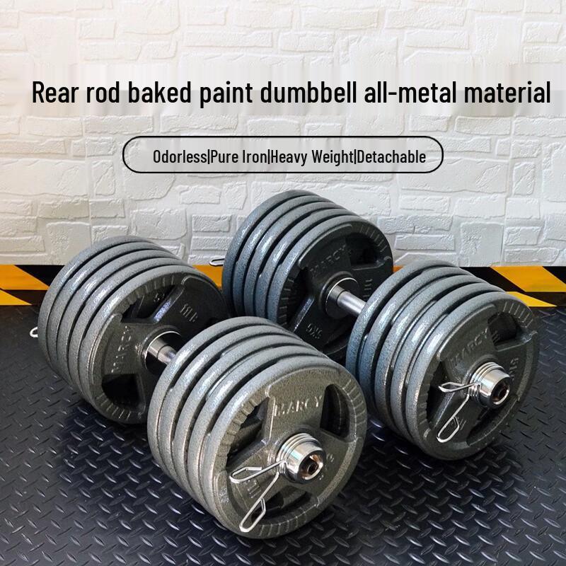 Adjustable Painted Cast Iron Dumbbell Set
