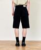 Hoite Het Repair Work Bermuda Shorts (Black)
