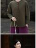Women's Spring-Summer Ramie Zen Practice Top - Chinese Retro Style