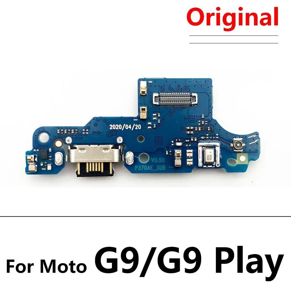 USB Charging Port Board Flex Cable Connector For Moto G9 G10 Power G Stylus Play One 5G G 5G E7 Plus One Hyper G30 G50