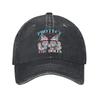 aProtect Queer Kids Unisex Style Baseball Cap  Distressed Denim Caps Hat Retro Outdoor Activities Adjustable Fit Headwear
