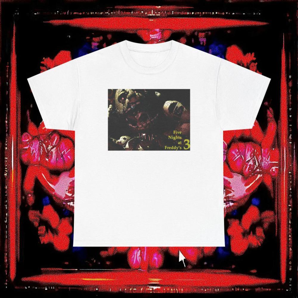 Five Nights at Freddys Season 3 Spring Trap TShirt Unisex AllSeason Streetwear Shirt graphic t shirts oversized t shirt
