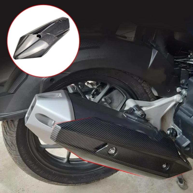 Motorrad Auspuff Rohr Hitzeschild Abdeckung Ferse Schutz Anti-verbrühungen Abdeckung Universals für Motocross