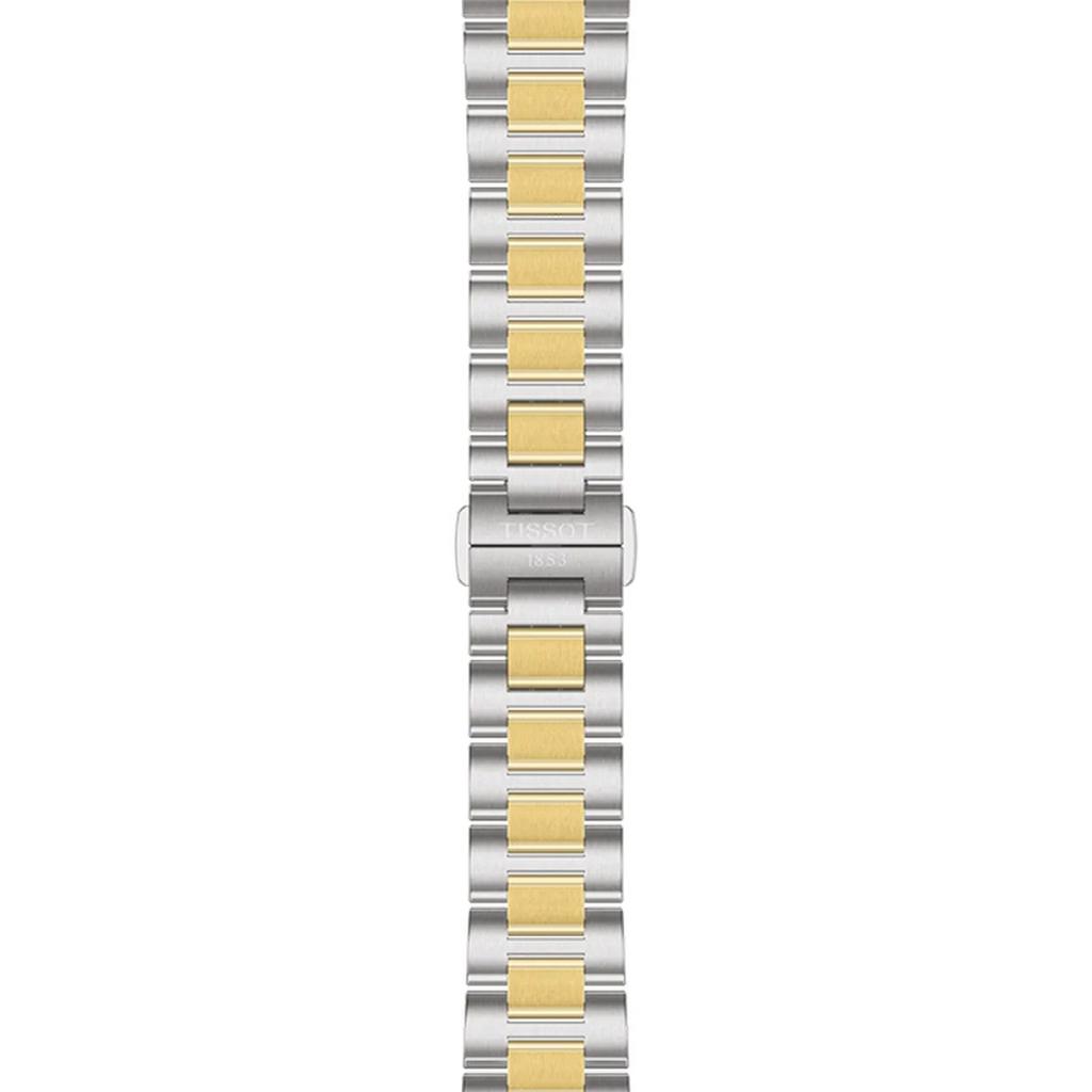Tissot PRC 100 Solar Yellow Gold Two-tone 34mm T151.822.22.031.00