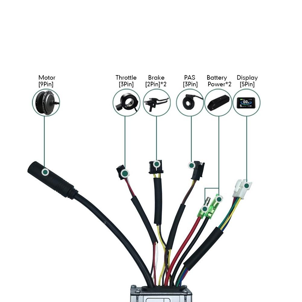 Buy 2021 New Brushless Motor Tuning Kit 250W 6FET Ebike at affordable