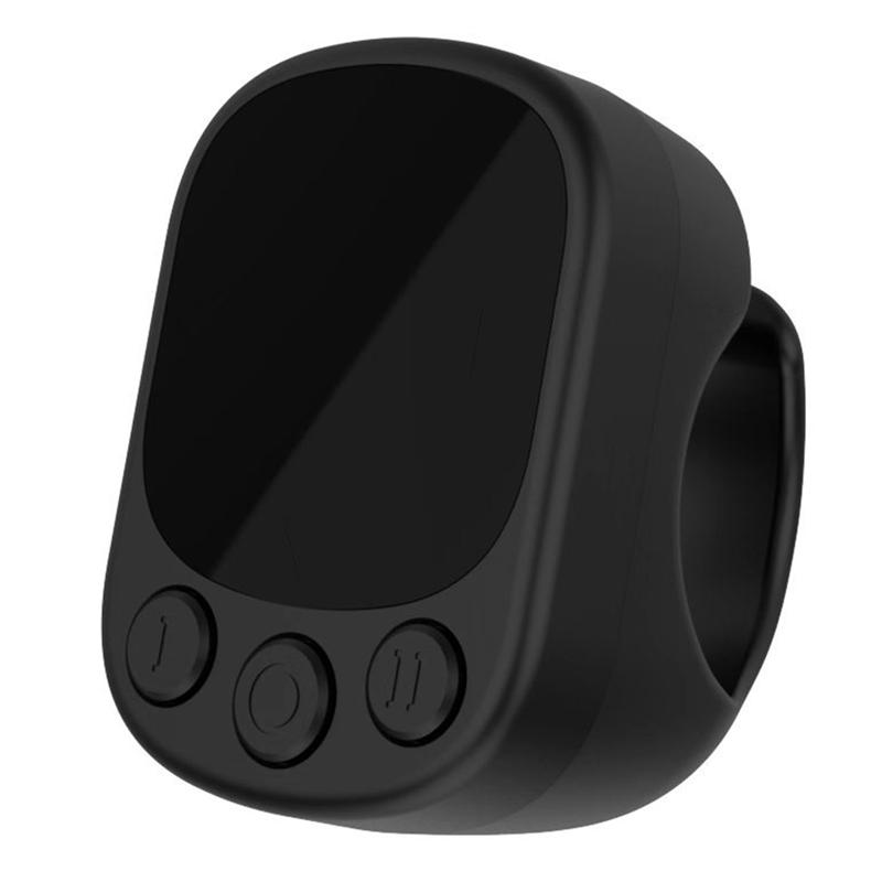 

ABUO-Кольцо-мышь Пульт дистанционного управления с умной сенсорной панелью, Автоматический кликер экрана, Функция прокрутки