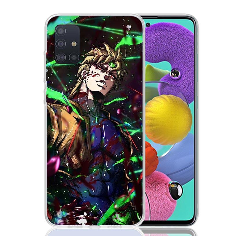 JoJo Adventure Dio Diego Brando Phone Case For Samsung Galaxy A52 A32 A22 A12 A02S A50S A30S A51 A31 AA71 Note 20 Ultra 10 S10 P
