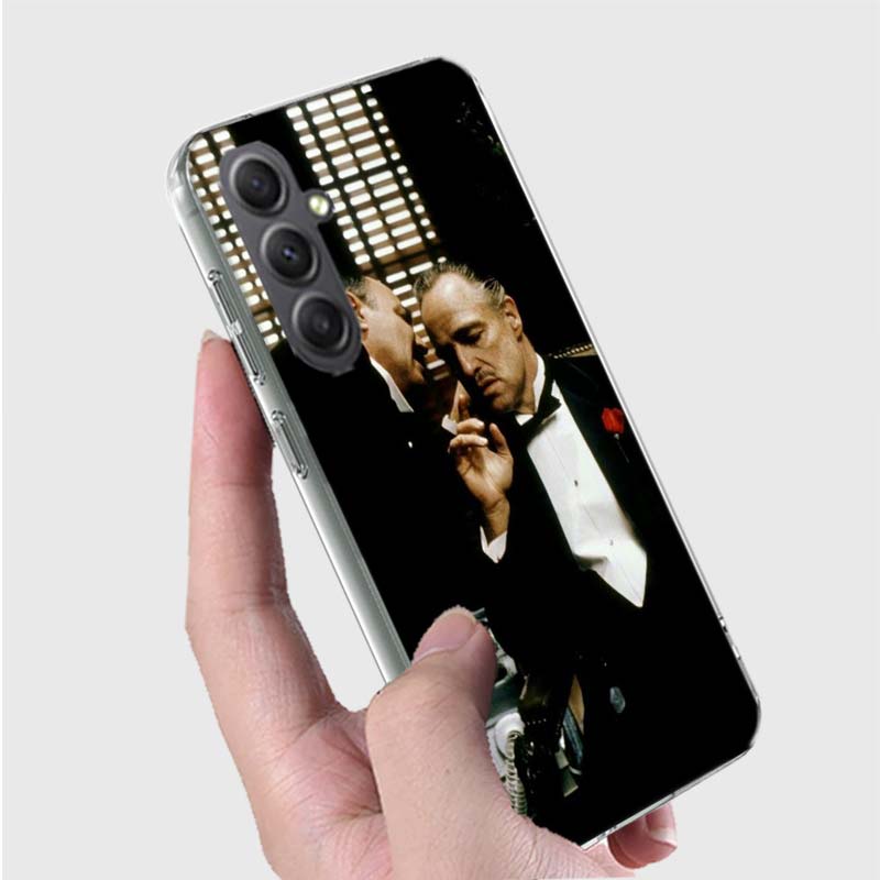 -The Godfather Phone Case for Samsung A16 A26 A36 A56 A17 A37 A57 A07 A06 A02S A03 A04S A05S Galaxy Note 20 10 A50S A71 A51 A31
