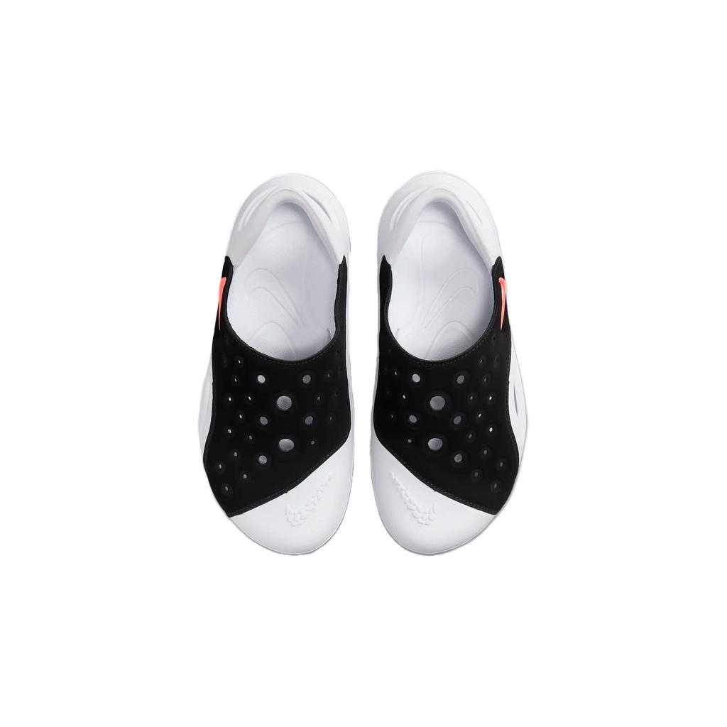 Nike Aqua Swoosh Sandal GS 'Black Hyper Orange' FV6363-001