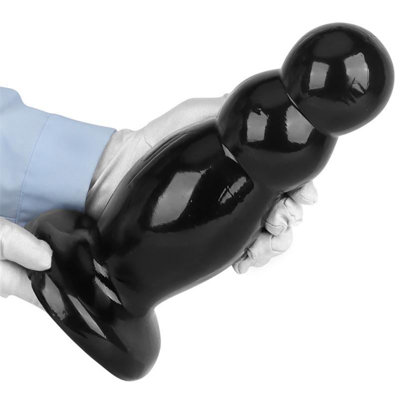 9cm Black Bella Anal Plug Giant Penis Anal Plug Fisting Supplies Extra Large Extra Large Extra Thick Adult Supplies