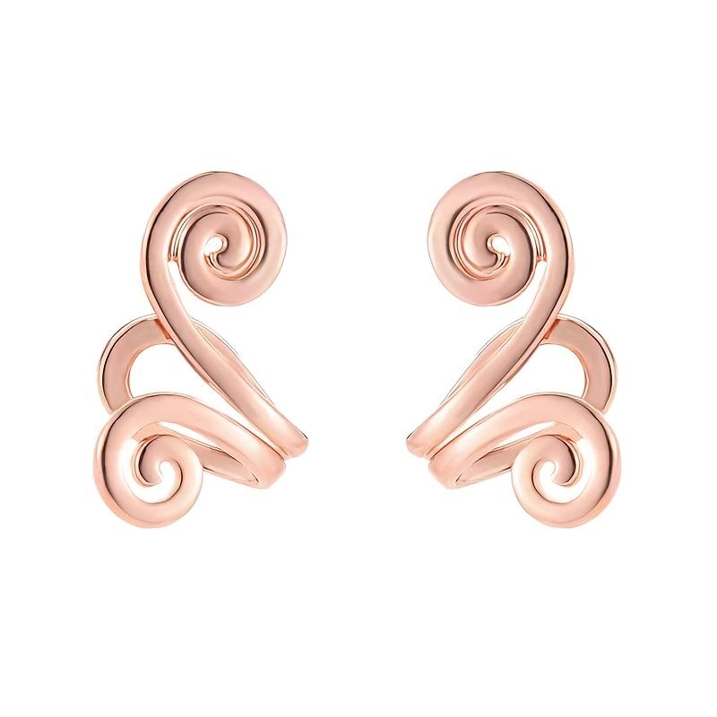 

2 шт. Модные клипсы для ушей без проколов, удобные в носке, простой стиль, подходящий как для мужчин, так и для женщин, подходят для повседневной носки.