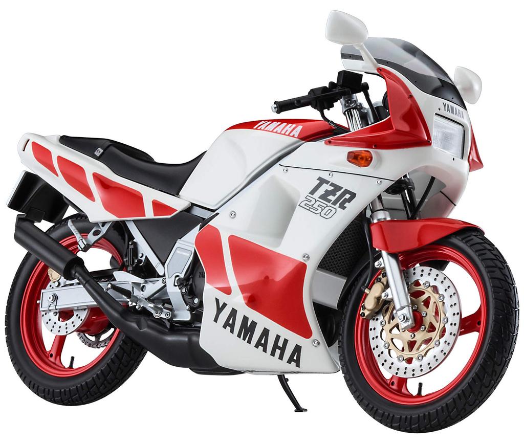 Plastikový model motocyklu Hasegawa řady Yamaha BK11 v měřítku 1/12 TZR250.(1KT)