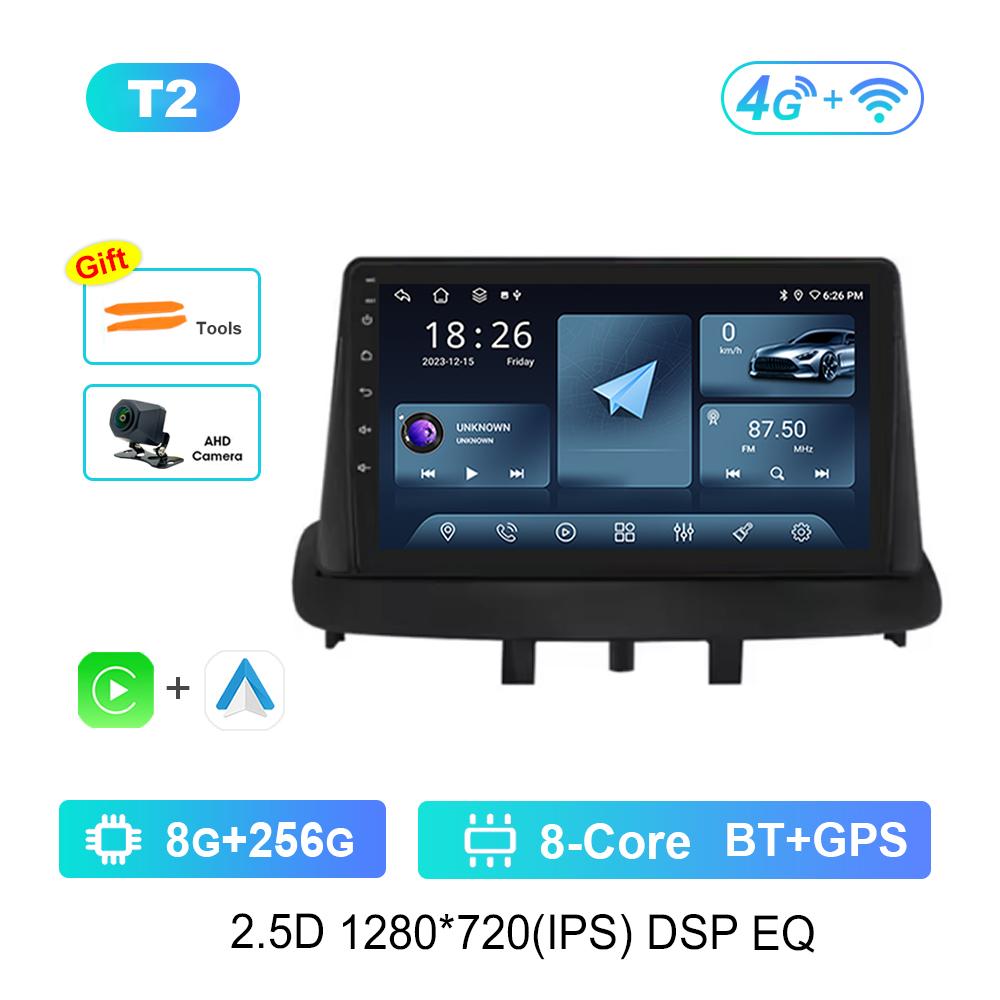 9'' for Renault Megane 3 Fluence Samsung SM3 2010 - 2014 Android OS Car Radio Multimedia Video Player 4G GPS Navi WiFi HD Screen