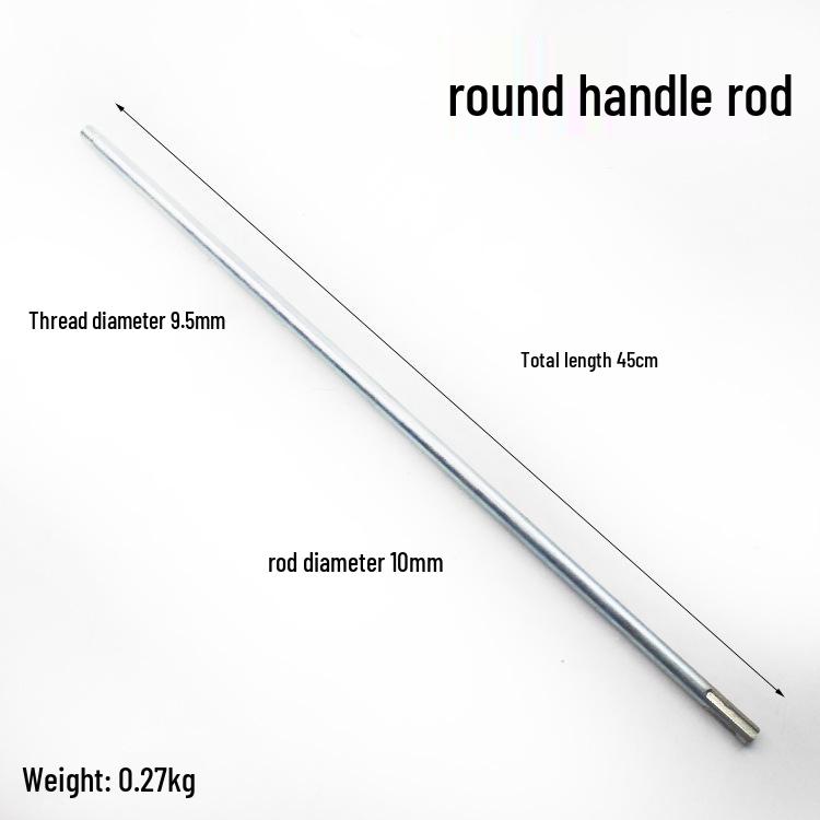 Electric Impact Drill with Hammer & Aircraft Modes, Putty Powder Mixing Rod & Impeller Head Attachment