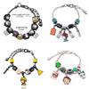 Demon Slayer Kimetsu No Yaiba Pendant Bracelet With Alloy Charm For Fans And Giftgiving