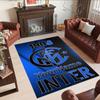 Inter Milan Personalized Name Floor Rug Office Rug Suitable for Decorate room Foyer Bedrooms Living Rooms Antislip Carpet Office home decor
