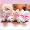 Plush Cat Keychain With Pp Cotton Filling For Bag Decor And Gift Ideas