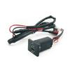 Red LED Fit for Ford Focus 2 Mk2 2009-2011 Car Dual Outlet Charger Adapter QC3.0 Type C PD USB Charging Socket Replacement