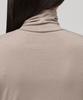 MUSINSA STANDARD WOMAN Women'S Tencel Slim Turtleneck T-Shirt [Dusty Beige]