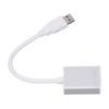 USB 3.0 to HD Multimedia Interface Adapter Aluminum Alloy Free Drive USB to HD Output Converter for Laptops Silver