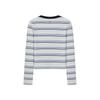 Teenie Weenie Women's Bear Letter Stripe T-Shirt