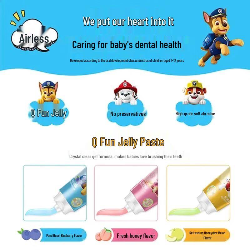 Leng Suan Ling Bei Le Le Children's Fresh Peach Toothpaste