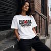Kanada Fußballtrikot, Vintage Fußball-T-Shirt, Retro Kanada Fußballkultur T-Shirt, Fan-Shirt, Weltmeisterschaft Streetwear T-Shirt, Fußballfan Geschenk