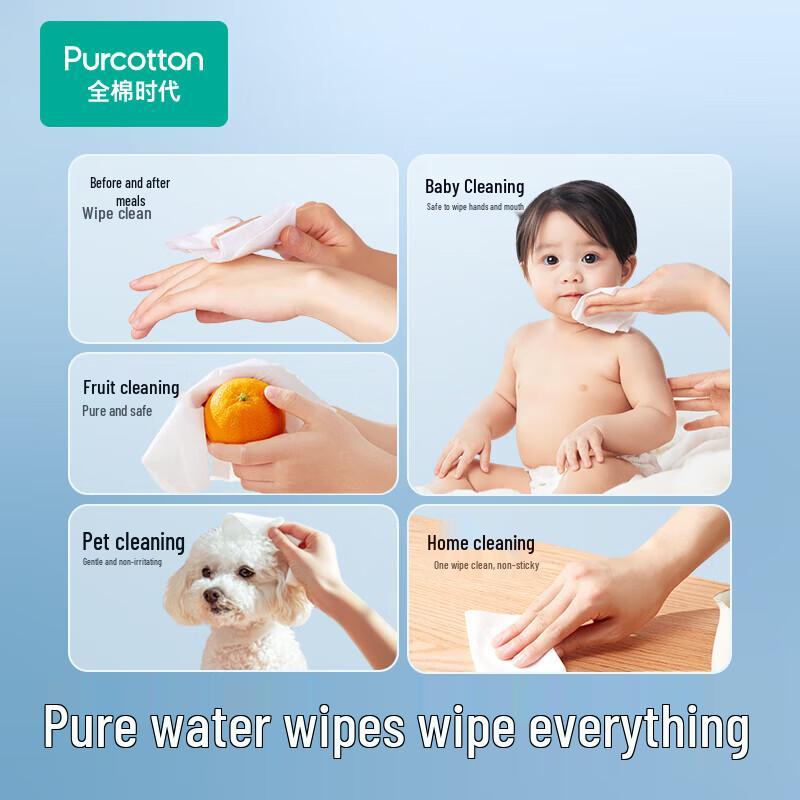 Cotton Times Pure Water Wipes
