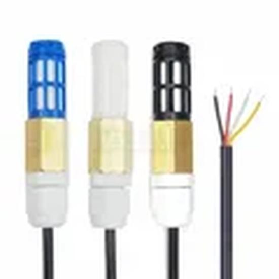 PVC Probe Temperature and Humidity Sensor Module with OLED Display ModBus RTU RS485 4-20mA 0-10V Industrial Sensors Transmitter