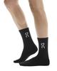 On Logo Sock High 3P Black Unisex M 9.5-11.5