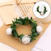 10 Pcs Drip Protection Communion Candle,Candle Rings Small Artificial Wreaths Drop Catcher For Candles