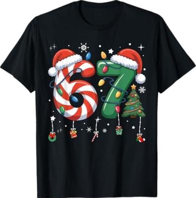 67 Meme Sechs Sieben Weihnachtsshirt