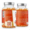 Coenzyme q10 - ubiquinone 200mg + vitamine c - complément peau anti-âge &amp; anti-rides - 120 capsules - nutri&amp;co