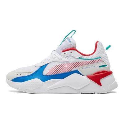 RS-X Toys White High Risk Red Unisex Sneakers 369449-24