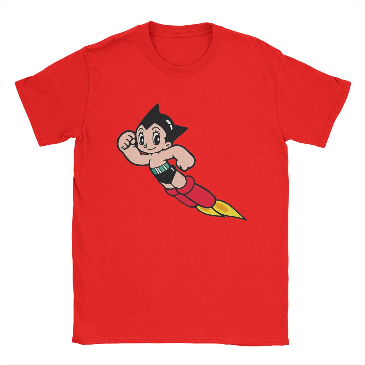 

Футболка мужская Astroboy Астробой Аниме Повседневная футболка с коротким рукавом и круглым вырезом Хлопок Летняя одежда S