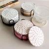 8 Pieces Cotton Rope Woven Placemats With Stand Insulation Pads For Drinks Woven Coaster Set Home Decoration