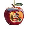 Christmas Ornament Cartoon Anime Cat In Red Fruit Christmas Tree Ornament 2D Acrylic Hanging Pendant for Holiday Home Decor