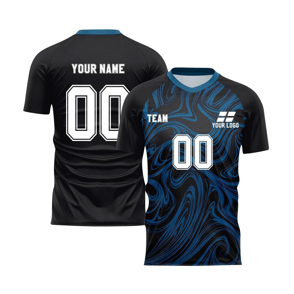 Personalised Tops Shirts Mens Girls With Name Number Custom Football Jerseys For Boys Training Suit