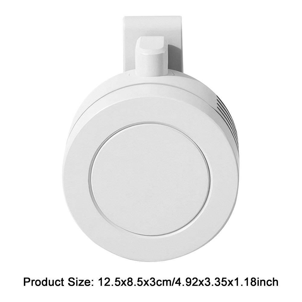 Mini Waist Fan Rechargeable Hanging Clip Fan 900mah Electric Fans with 3 Speeds for Outdoor Jobsite Farms Traveling Fishing