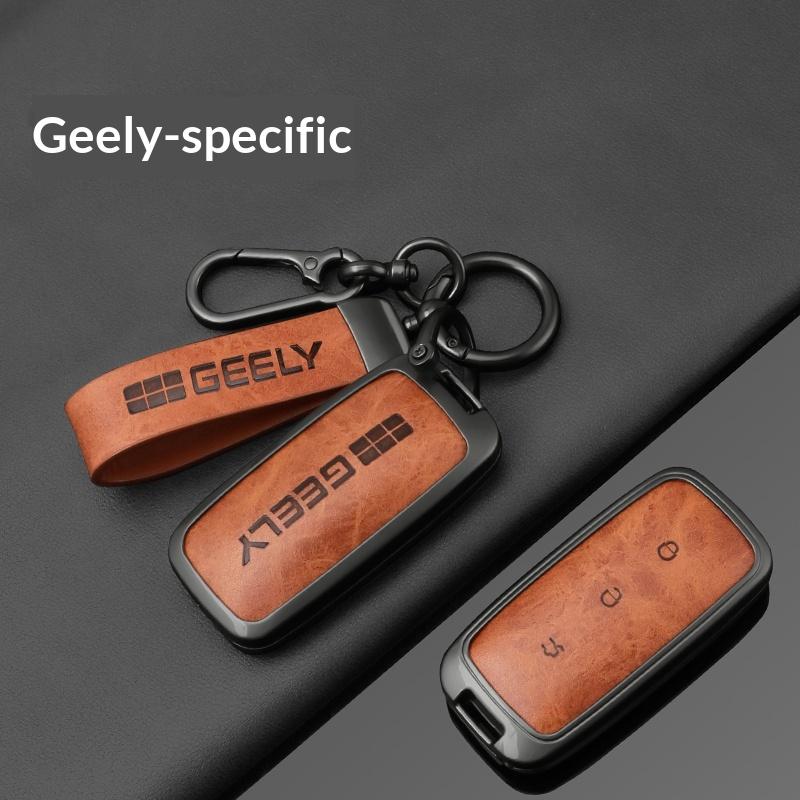For Geely Galaxy Ex5 E5 L6 L7 Emi No.1 Proton E.Mas 7 5 E8 Starry 8 Cityray Key Fob Car Key Holder Housing Auto Accessories