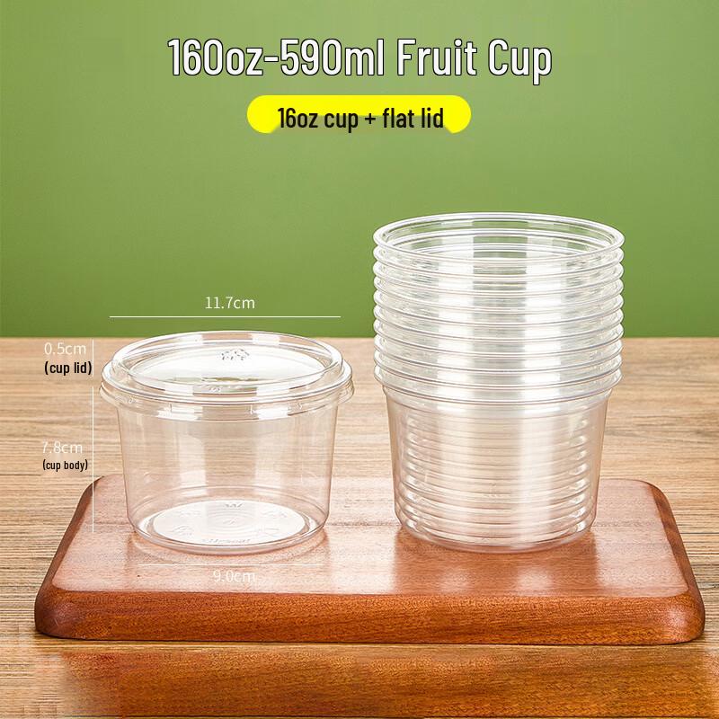 Large Caliber Disposable Fruit Cup