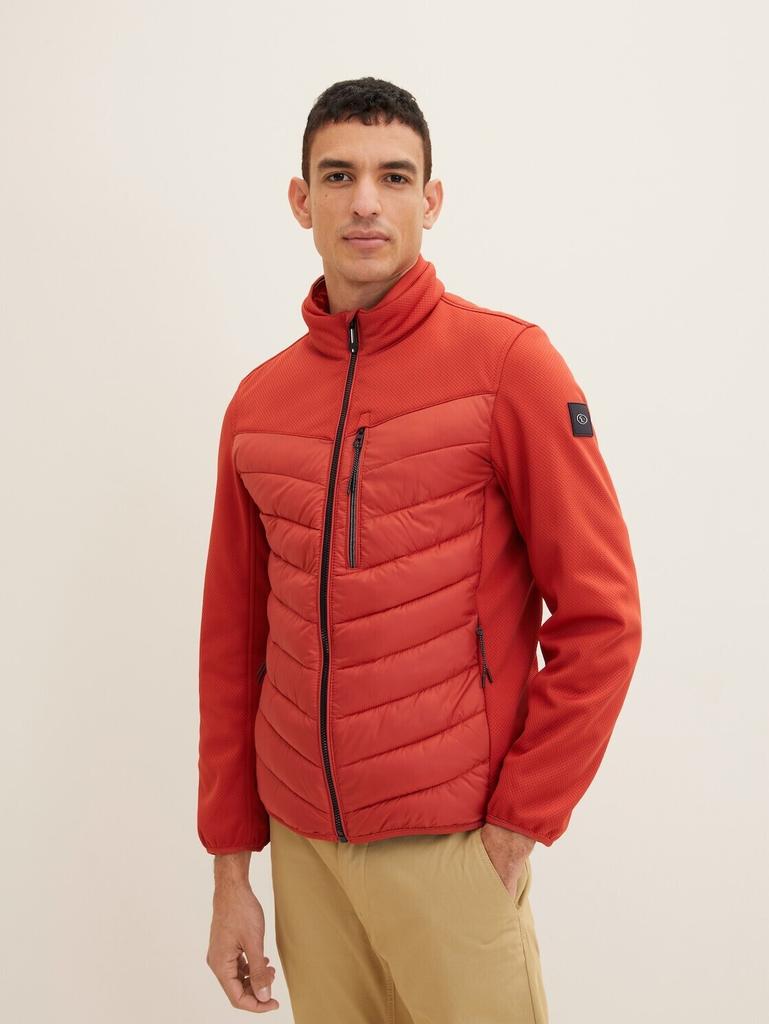 Mid-season Jacket Tom Tailor Hybrid Jacke (1034035) Rooibos Orange