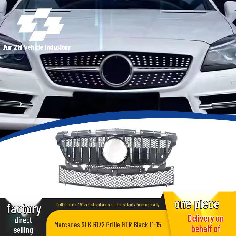 

GTR Style Replacement Grille for 2011-2015 Mercedes-Benz SLK 172