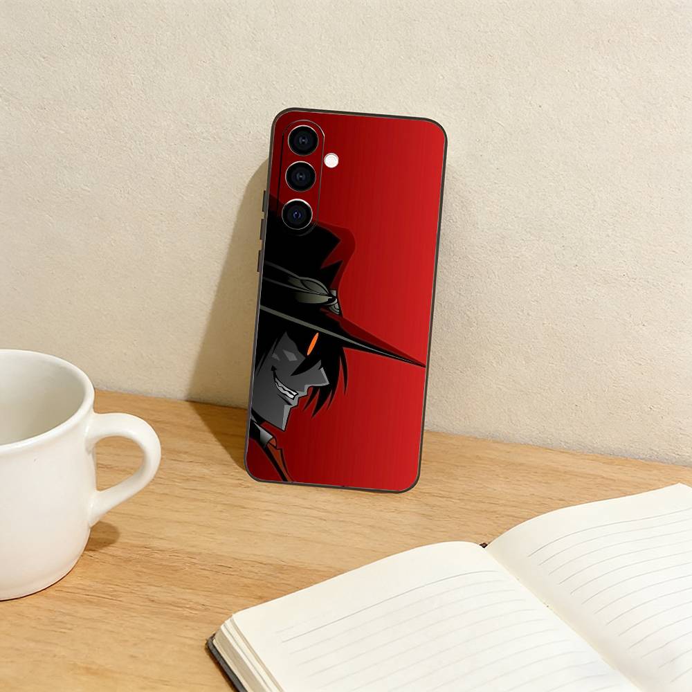 Vampire Alucard   Phone Case For Samsung Galaxy A73,A72,A71,A70,A53,A52,A51,Others Soft Black Cover