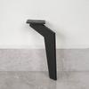 Metal Furniture Leg Boomerang Black