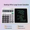 High-Brightness XL Screen Desktop Calculator with Writing Pad