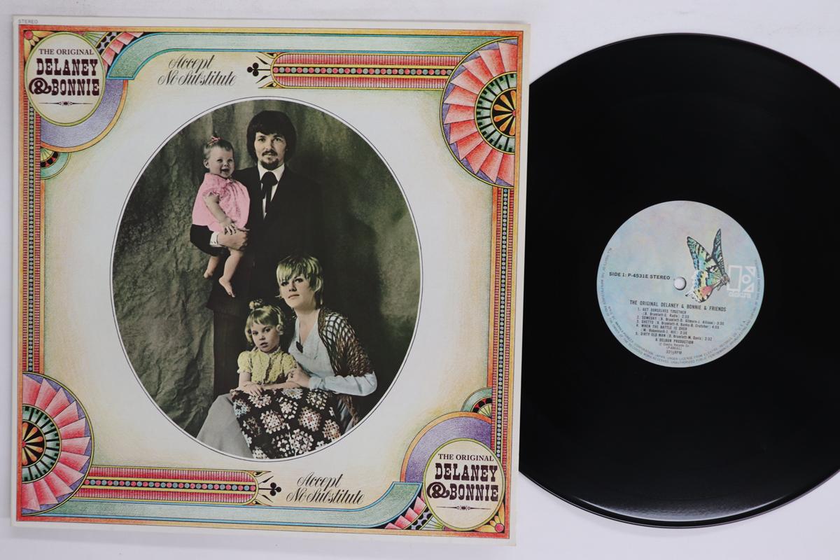 

LP Record DELANEY BONNIE Accept No Substitute P4531E ELEKTRA 1978 Japan Rock Used
